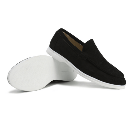 Oscar | Men’s Suede Loafers Elegant Slip-On Leather Shoes with Memory Foam
