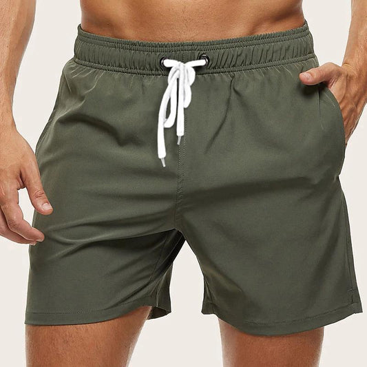 Alfie | Men’s Quick-Dry Swim Trunks Stylish Beach Shorts with Drawstring