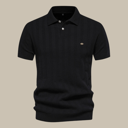 Archie | Men's Merino Wool Polo Shirt Breathable Short Sleeve Casual Top