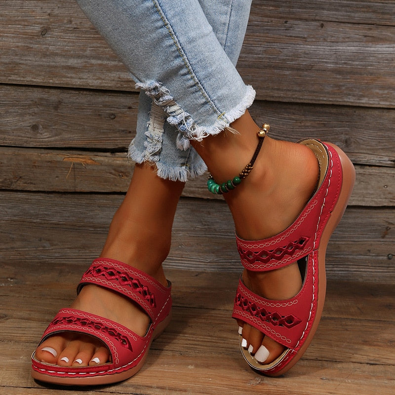 Women's Supportive Sandals – Elegant Design, Arch Support, All-Day Comfort