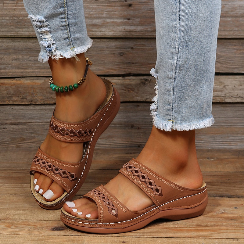 Women's Supportive Sandals – Elegant Design, Arch Support, All-Day Comfort