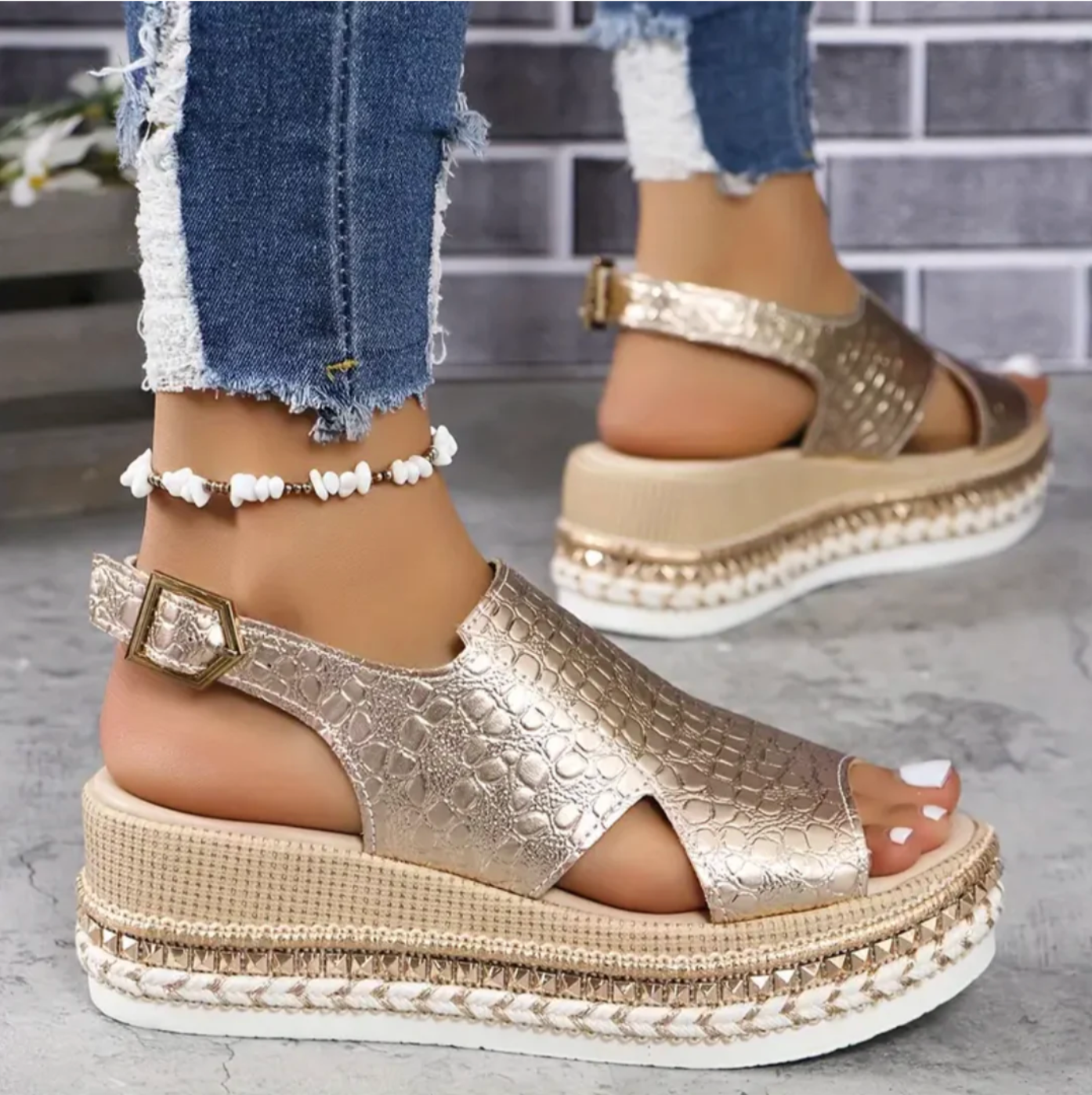 Women's Summer Sandals – Comfortable Adjustable Straps, Versatile Design, Lightweight