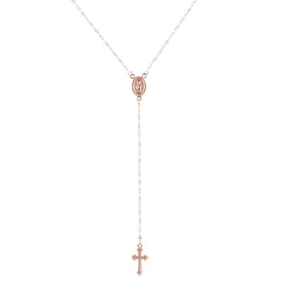 Variant image for Women's Vintage Bohemian Cross Pendant Necklace – Durable Alloy, Lightweight, Spiritual Charm-1