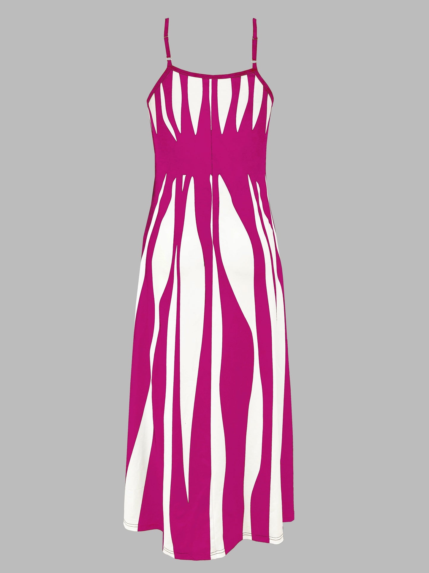 Women's Maxi Dress – Sleeveless V-Neck, Relaxed Fit, Lightweight Cotton Blend, Perfect for Summer