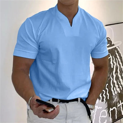 Zachary | Men’s Performance Business Shirt Short Sleeve Moisture-Wicking Tee