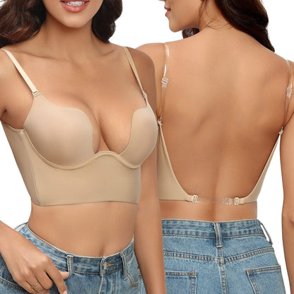 Jasmine | Backless Bra for Women Seamless, Adjustable & Wire-Free Support