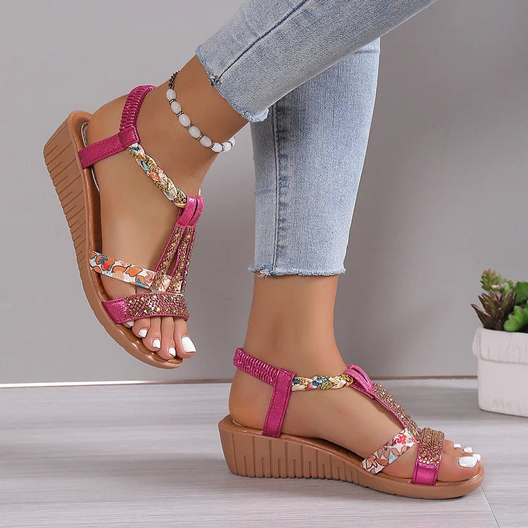 Variant image for Women's Crystal Sandals – Elegant Design, Comfortable Fit, Versatile for Casual & Formal Occasions-39