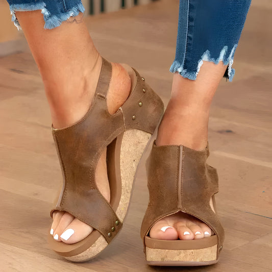 Ivy | Orthopedic Women's Wedge Sandals Lightweight Summer Comfort