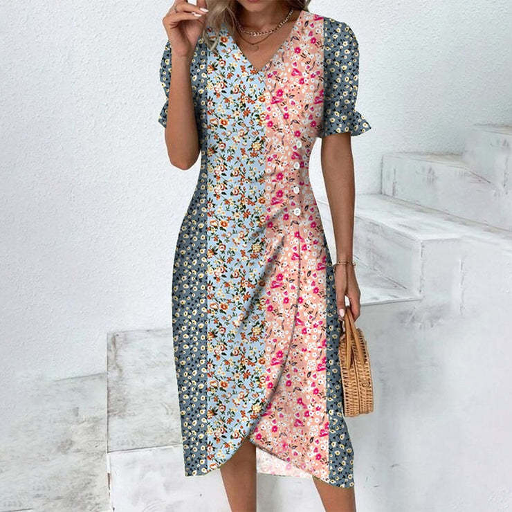Variant image for Women's Lightweight Summer Dress – Flattering Relaxed Fit, Knee-Length, Breathable Polyester-13